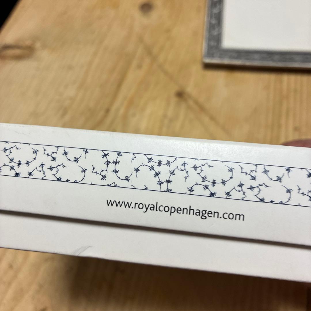 ロイヤルコペンハーゲン アニュアルハート パープルローズ