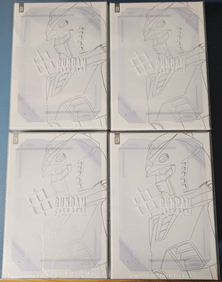 【新品・未開封】ガンダムカードゲーム　リミテッドbox verβ 4箱セット