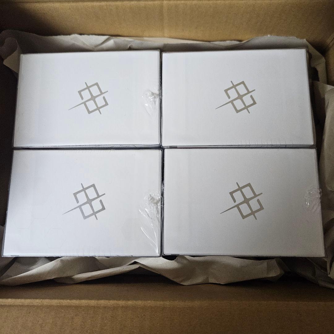 【新品・未開封】ガンダムカードゲーム　リミテッドbox verβ 4箱セット