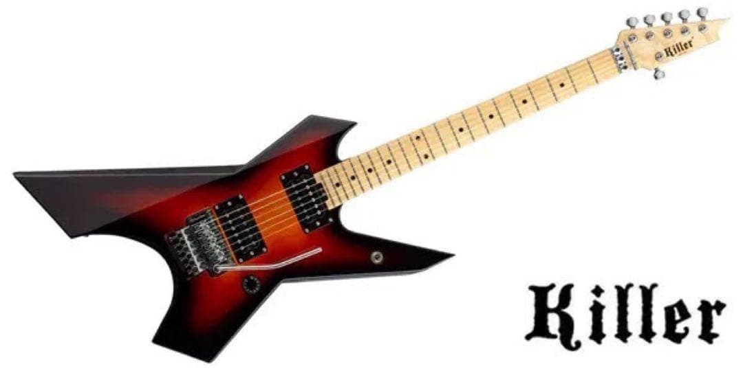 Killer エレキギター サンバーストse