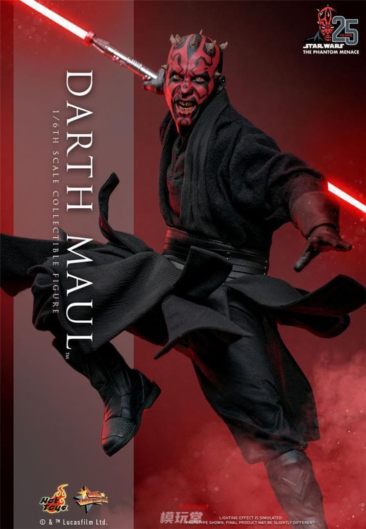 ホットトイズ 1/6 スター・ウォーズ ダース・モール（2.0版） MMS748