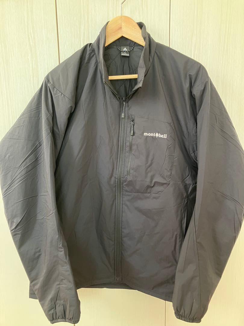 【2025版】モンベル EXライトサーマラップジャケット　ブラック