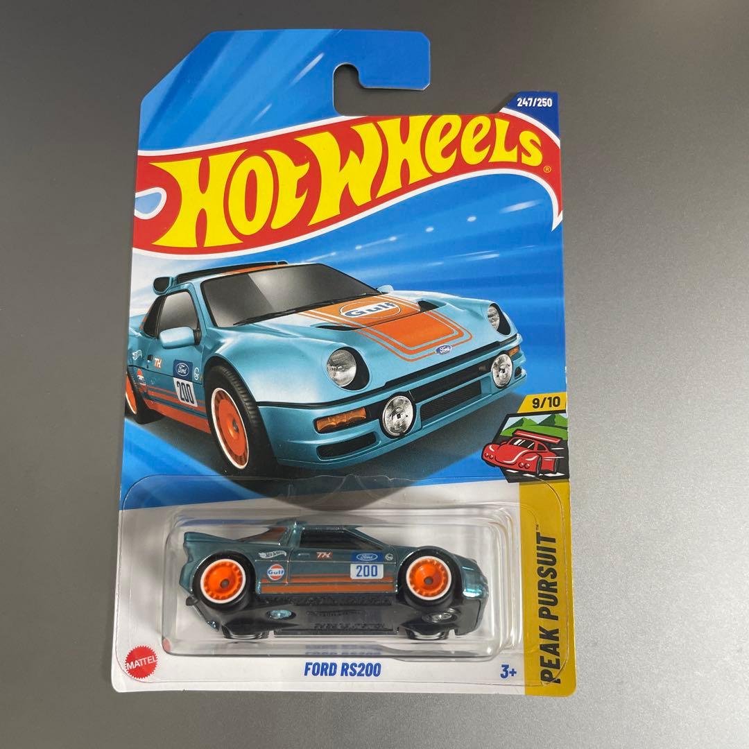 日本未発売　ホットウィール フォードRS200 スーパートレジャーハント　STH