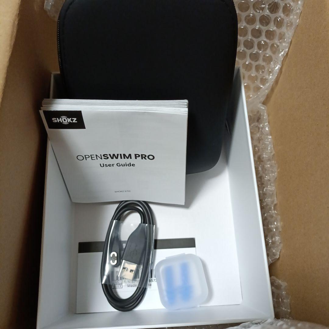 SHOKZ 骨伝導式ワイヤレスイヤホン OpenSwim Pro S710