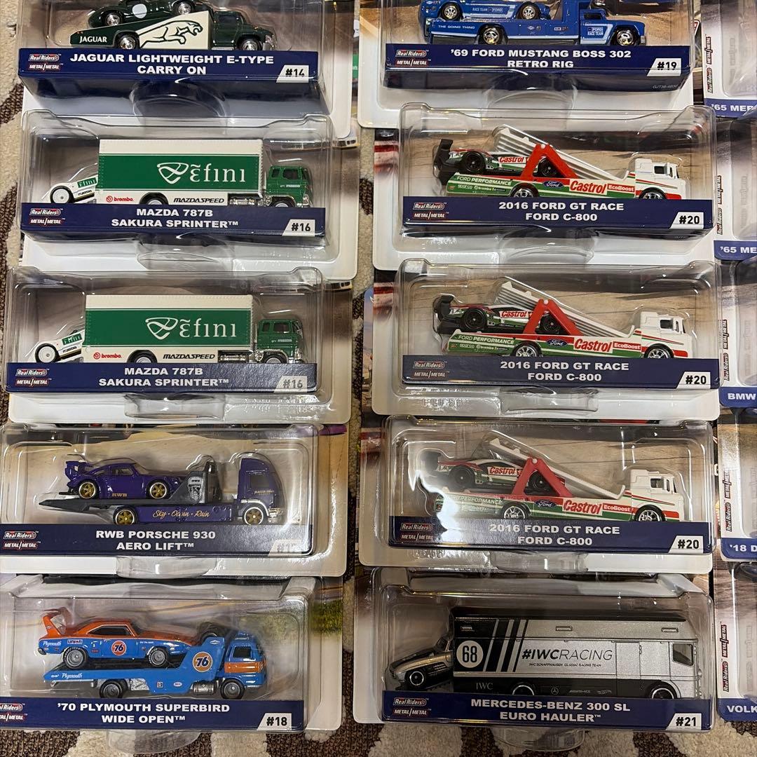 ホットウィール　チームトランスポート　28台セット