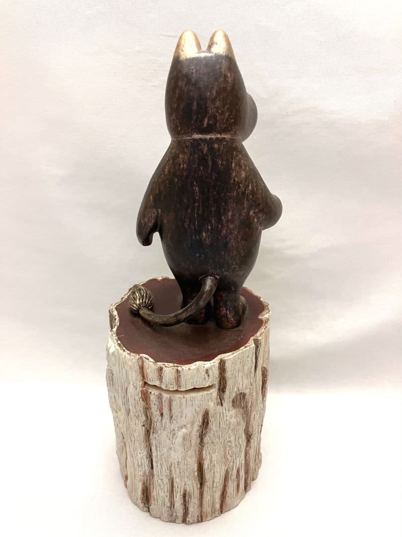 ムーミン　スタチューバンク　貯金箱　レトロ　フィギュア　ソフビ　フローレン