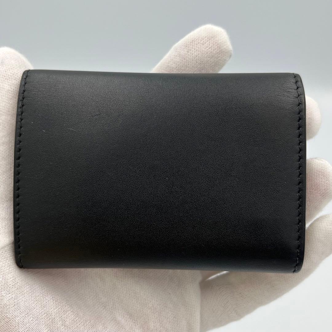 ✨美品✨SAINT LAURENT 6連キーケース　ブラック　ゴールドロゴ