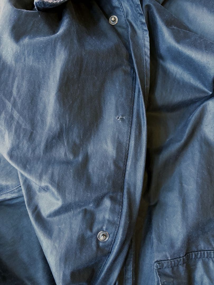 Barbour BORDER ボーダー 英国製 46 リプルーフ済み