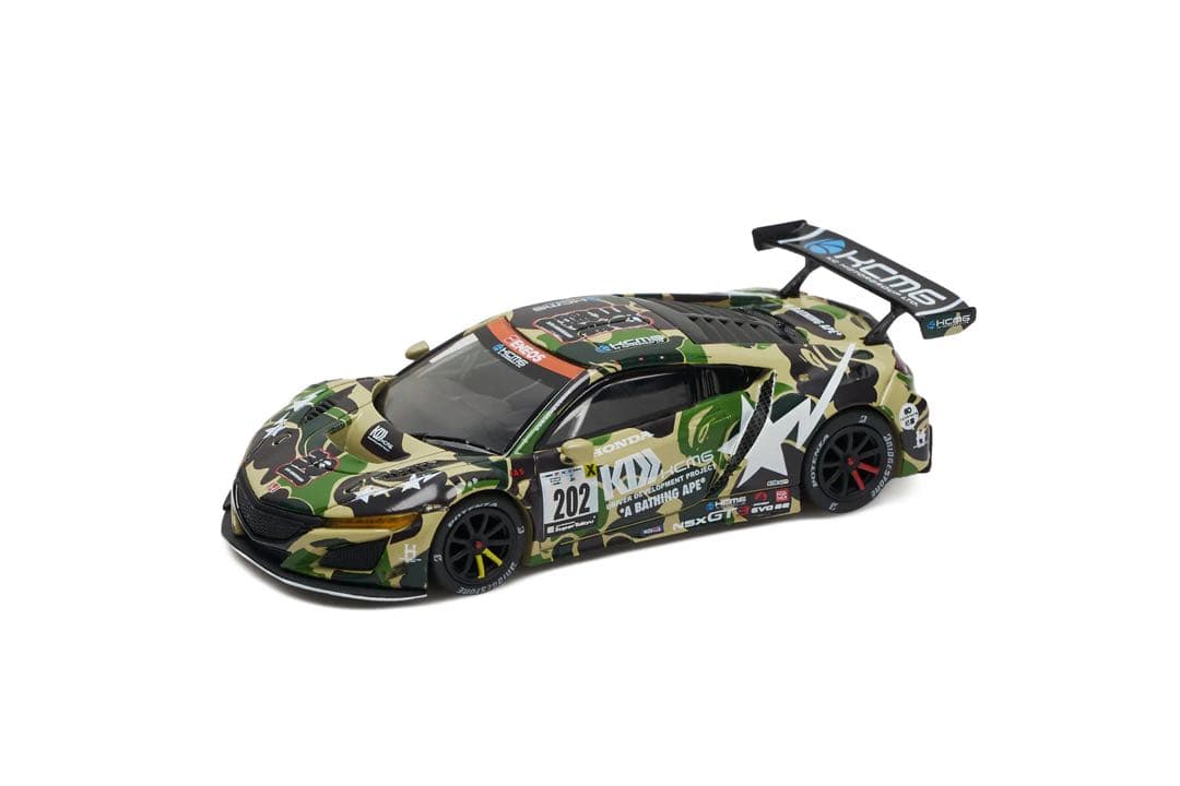 【 BAPE X POPRACE 】HONDA NSX GT3