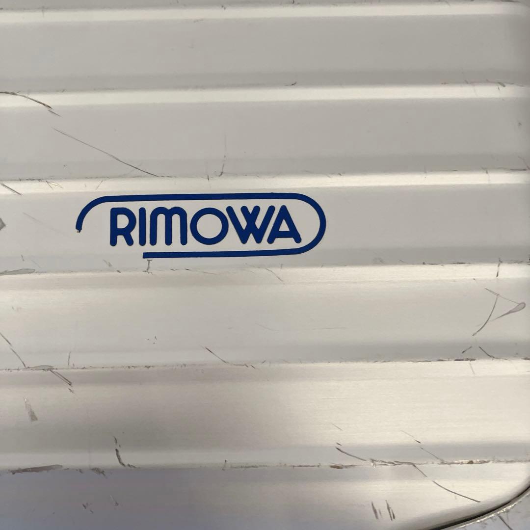 【廃盤・青ロゴ】RIMOWA リモワ　トパーズ　2本鍵付
