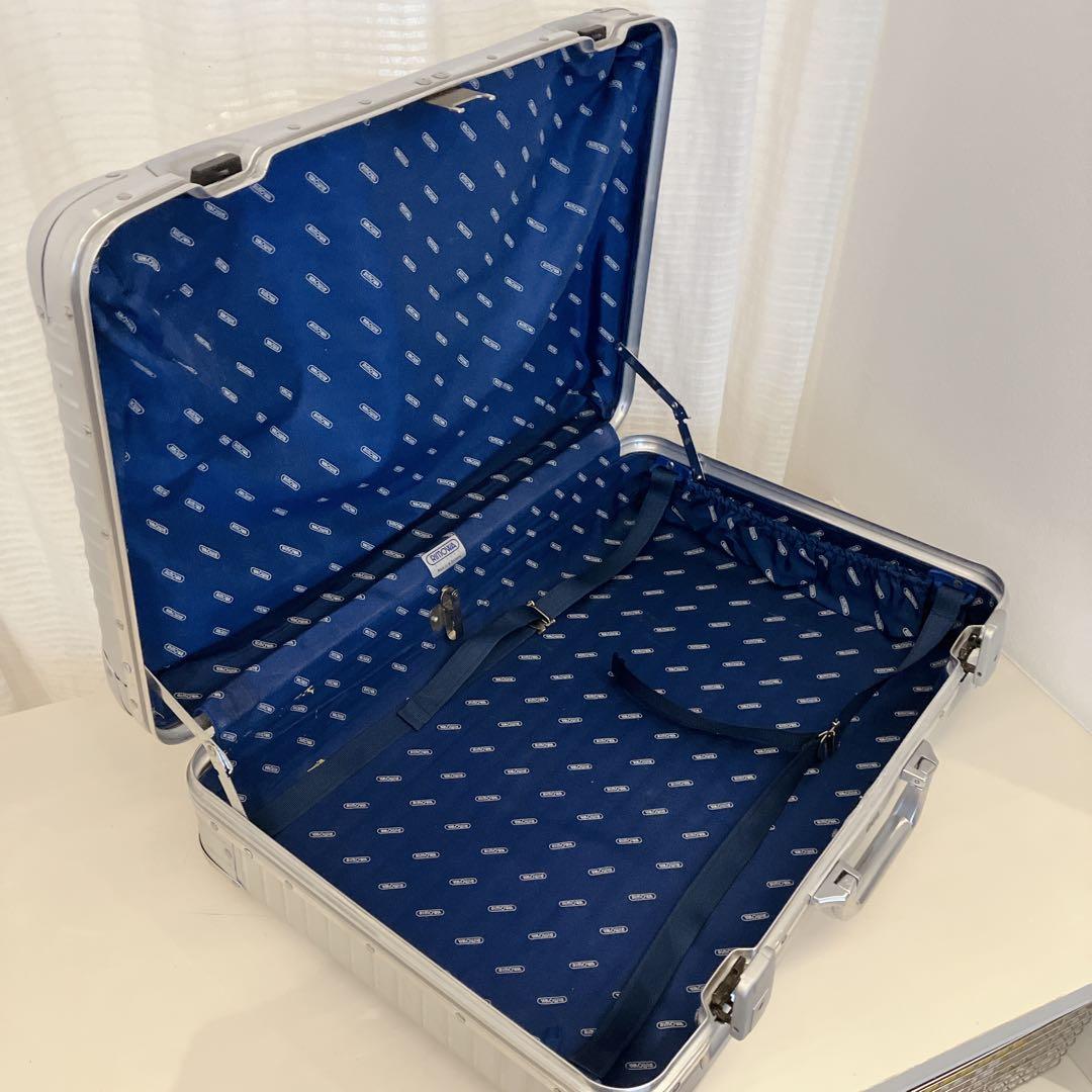 【廃盤・青ロゴ】RIMOWA リモワ　トパーズ　2本鍵付