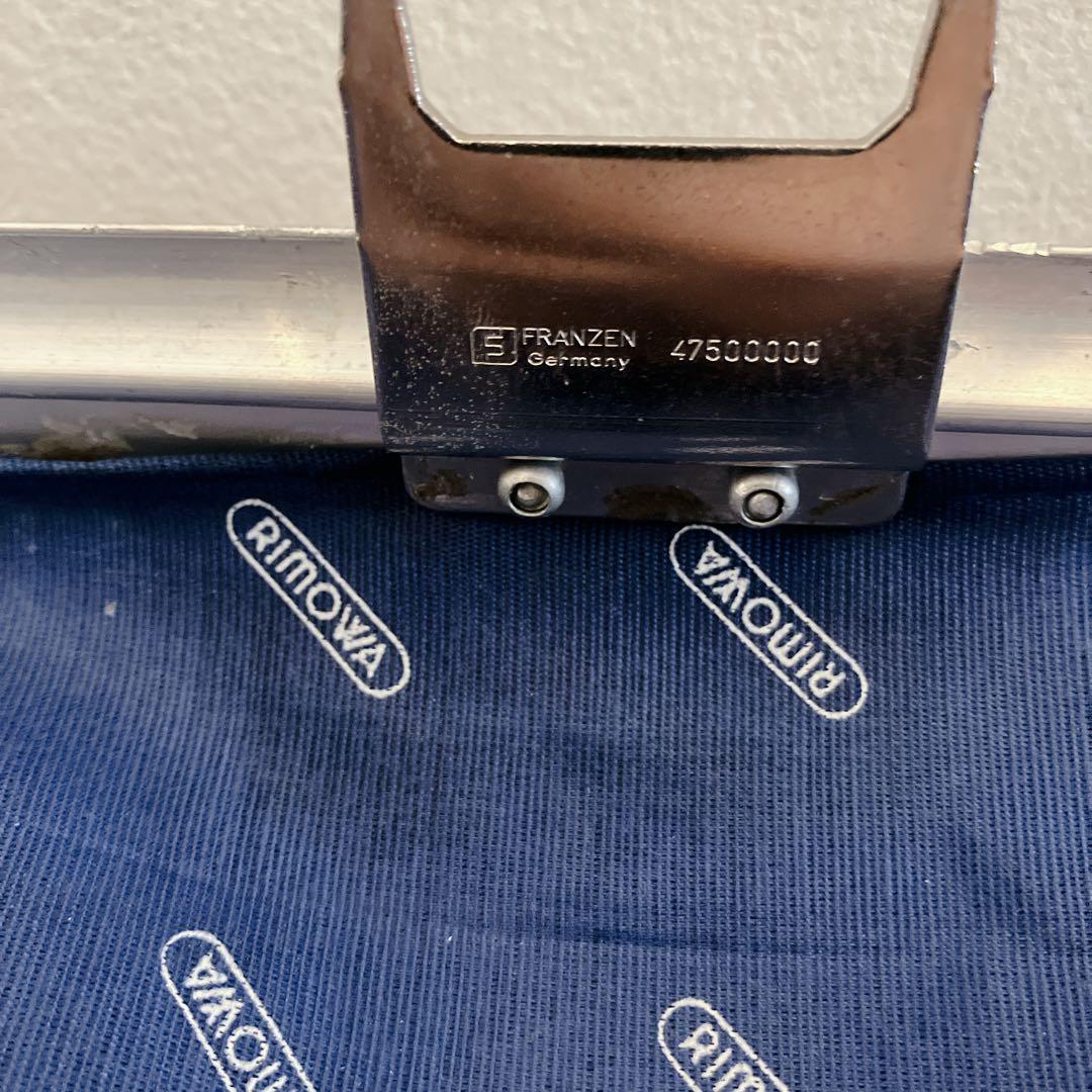 【廃盤・青ロゴ】RIMOWA リモワ　トパーズ　2本鍵付