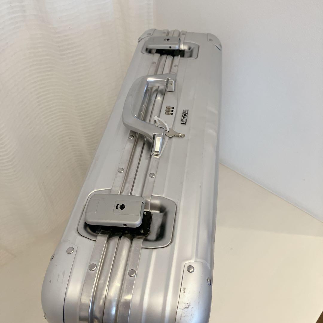 【廃盤・青ロゴ】RIMOWA リモワ　トパーズ　2本鍵付