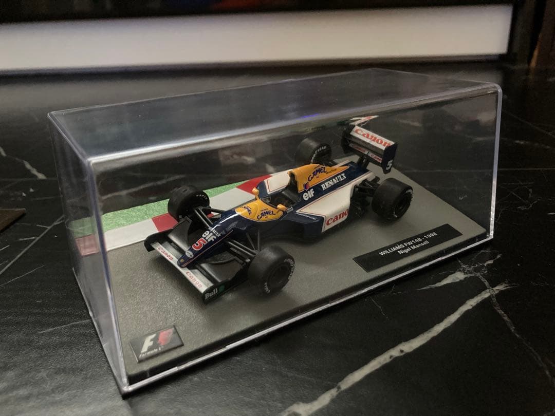 F1マシンコレクション ウィリアムズ　FW14B フランスGP　キャメル仕様