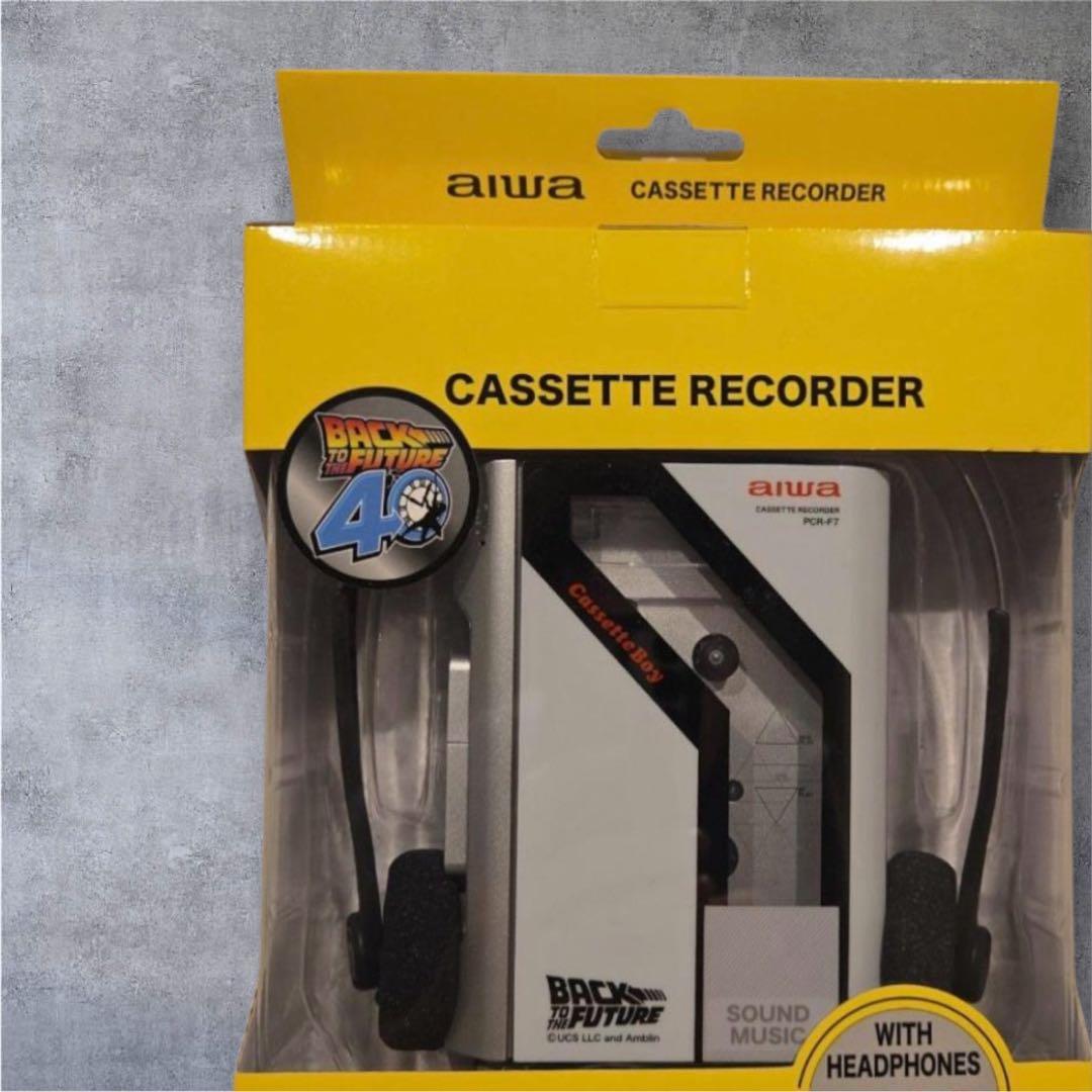 新品未開封 バック・トゥ・ザ・フューチャーのコラボ商品、ドンキx aiwa