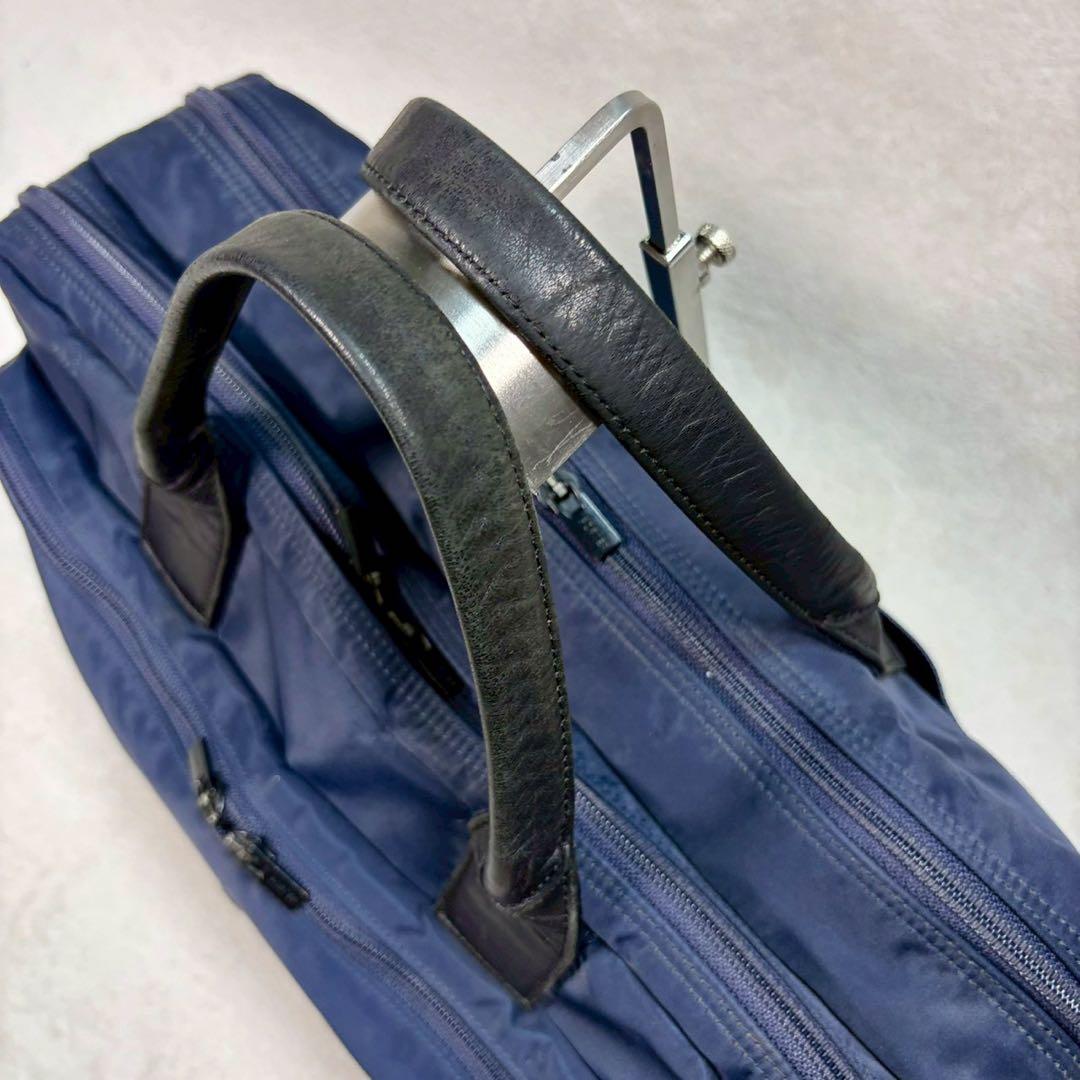 【美品✨】ポーター タイム 2WAYビジネスバッグ　ブリーフケース　ショルダー付