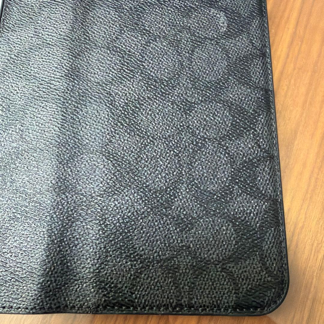 COACH iPhone 15 Pro Max 手帳型ケース ブラック