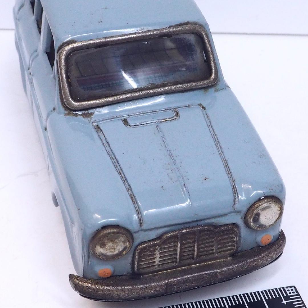 萬代屋【ダットサン セダン1000水色】ブリキtin toy car自動車■箱無