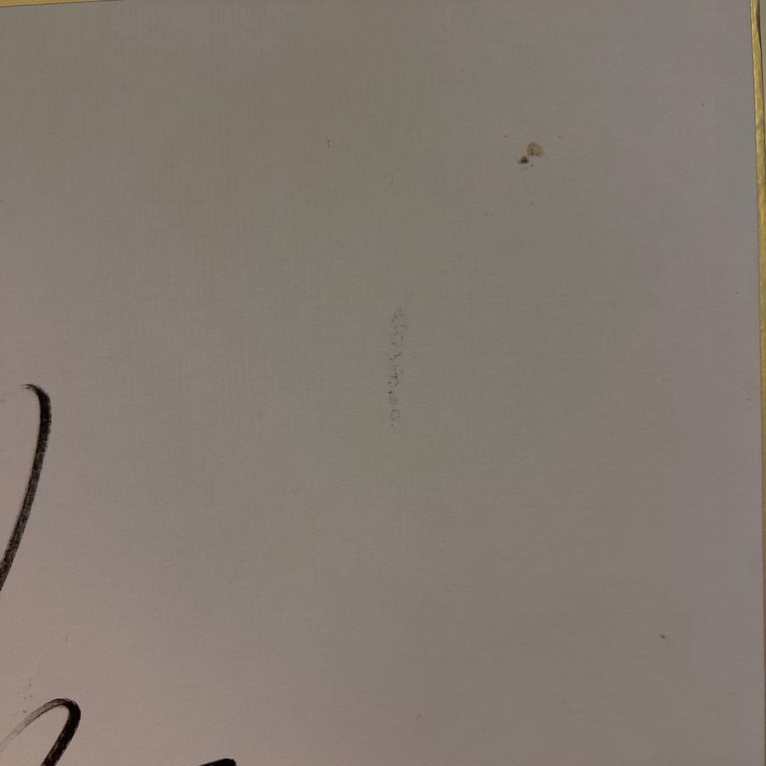 証拠ありフェラーリ　ルイスハミルトン　サイン色紙