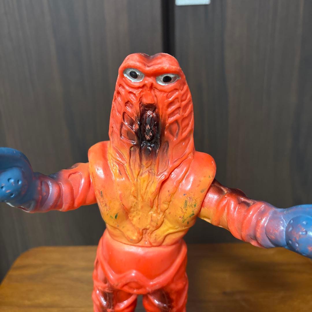 ブルマァク 当時物　ゴドラ星人　マルサン　ポピー　無版権　パチソフビ　怪獣パチ