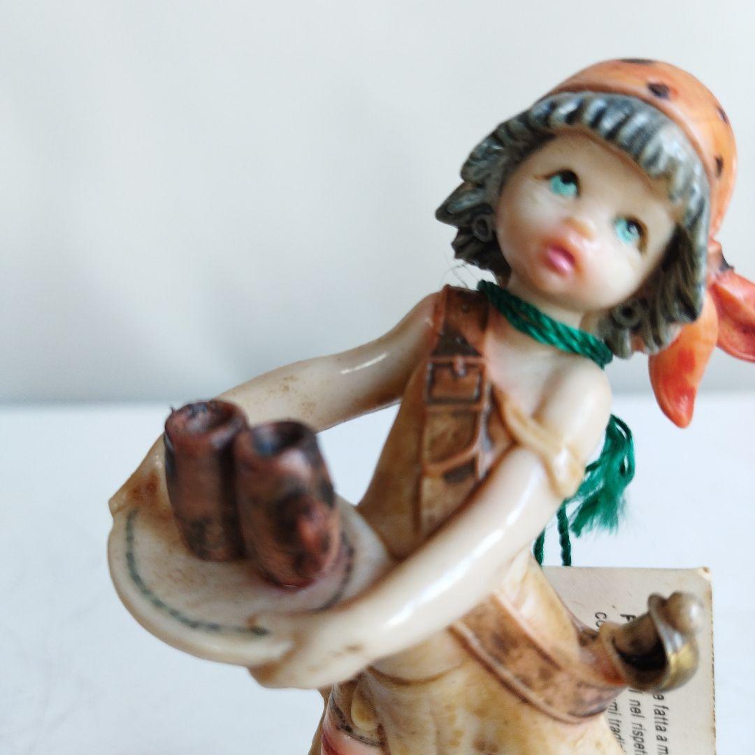Fontanini 少女像 樹脂製 オリジナルタグ付き