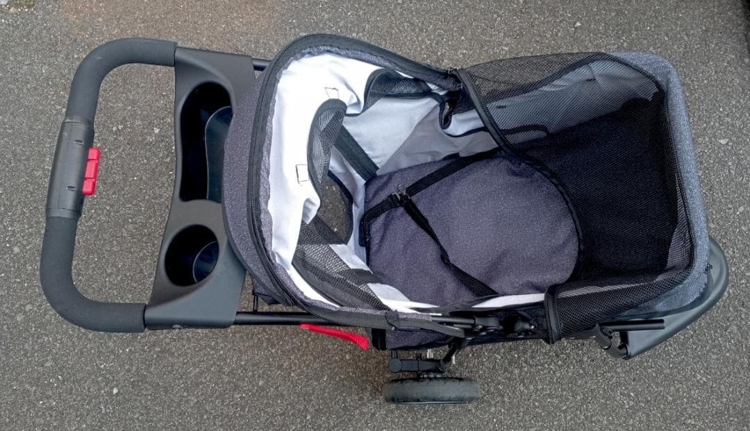 Cocoheart 甘えん坊バギー！3輪ペットカート