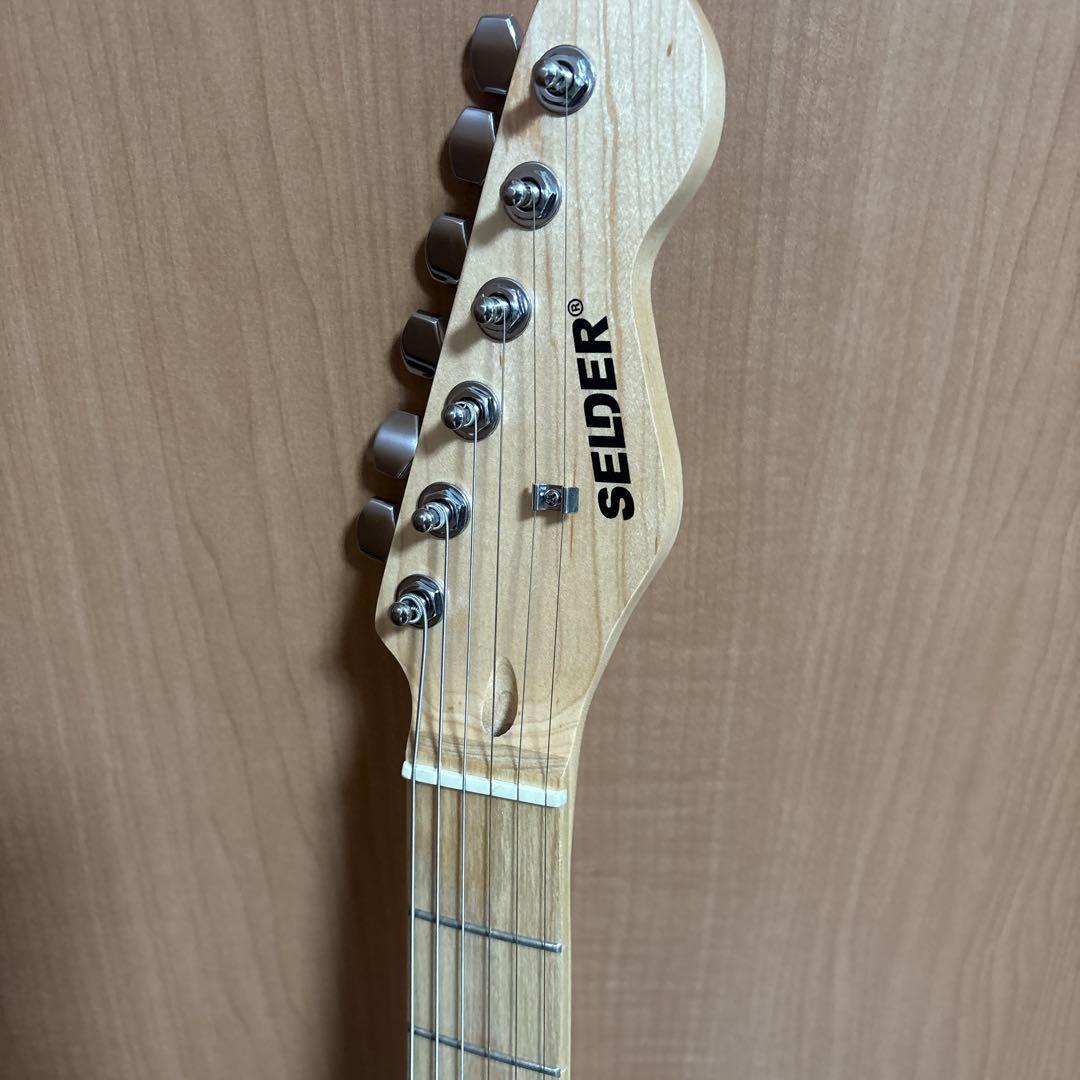 エレキギター ホワイト、ブラックセット