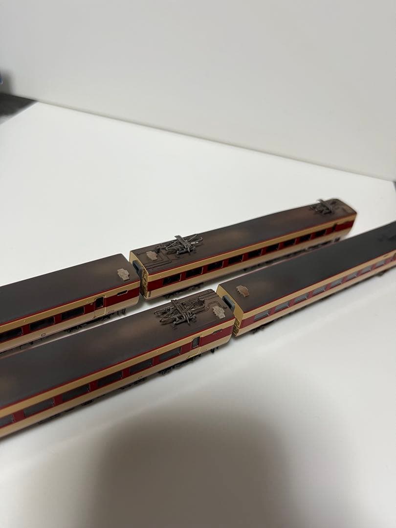 KATO Nゲージ　381系　国鉄色リバイバルやくも　6両セット　リアル加工品