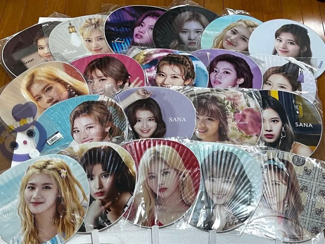 【未使用品】TWICE サナ うちわ まとめ売り