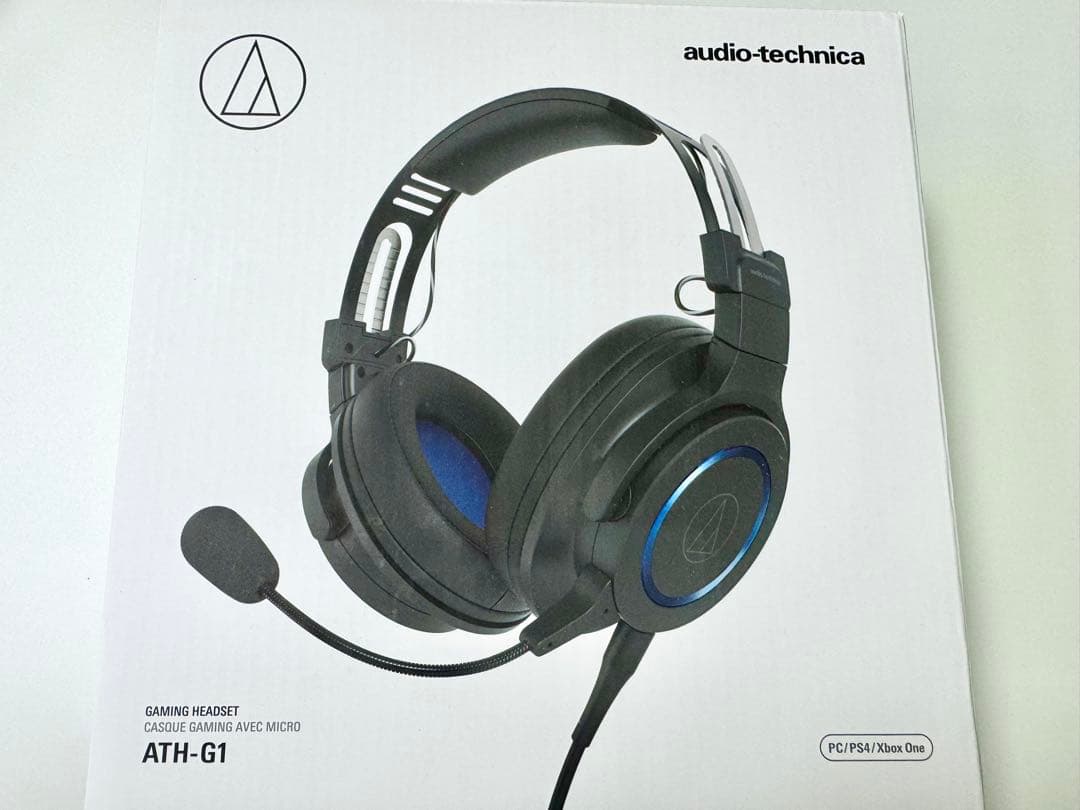 【ほぼ未使用】Audio-Technica ATH-G1 ゲーミングヘッドセット