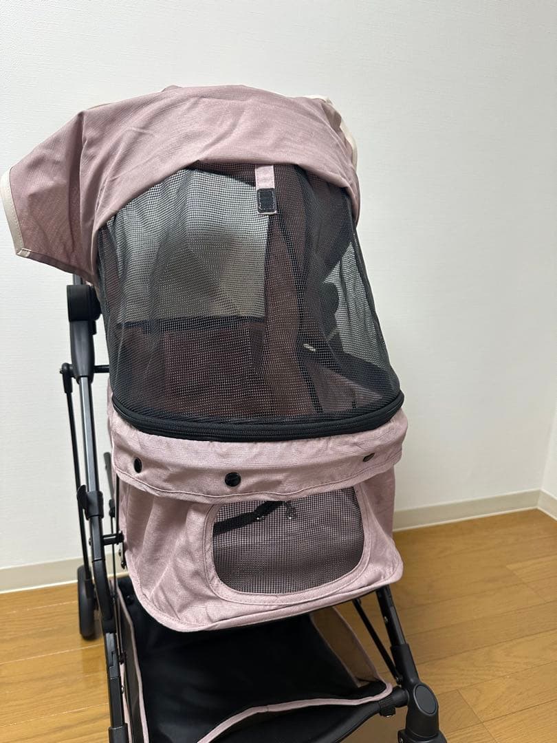 smoocaコンパクトペットカートスモーキーピンク