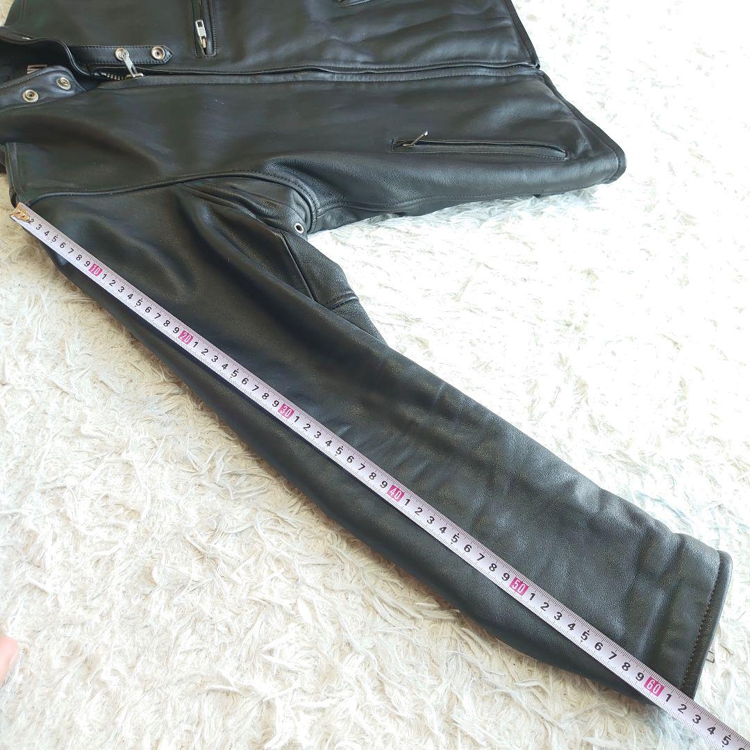 TRICKY トリッキー 牛革 シングルライダース レザージャケット XLサイズ