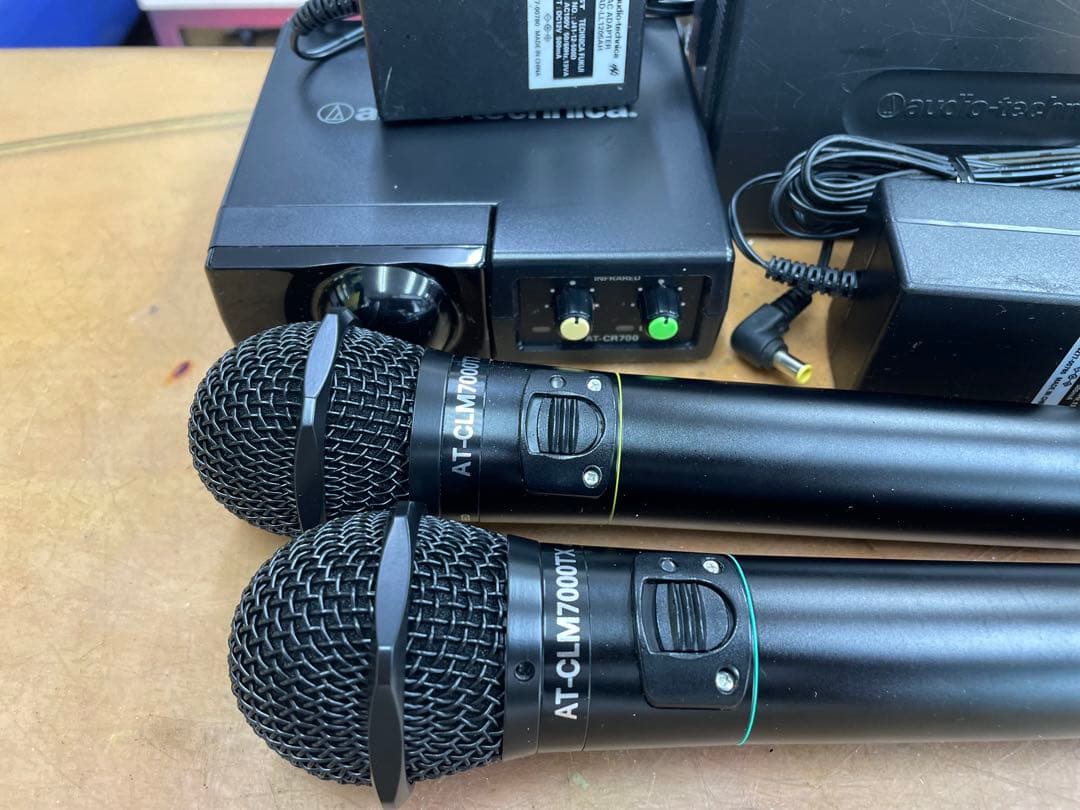 オーディオテクニカ製赤外線ワイヤレスマイクセットCR 700+CLM7000TX