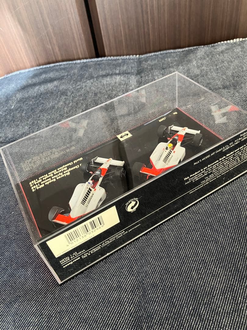 ミニチャンプスF1 1/43 McLaren MP4/4、MP/4/5