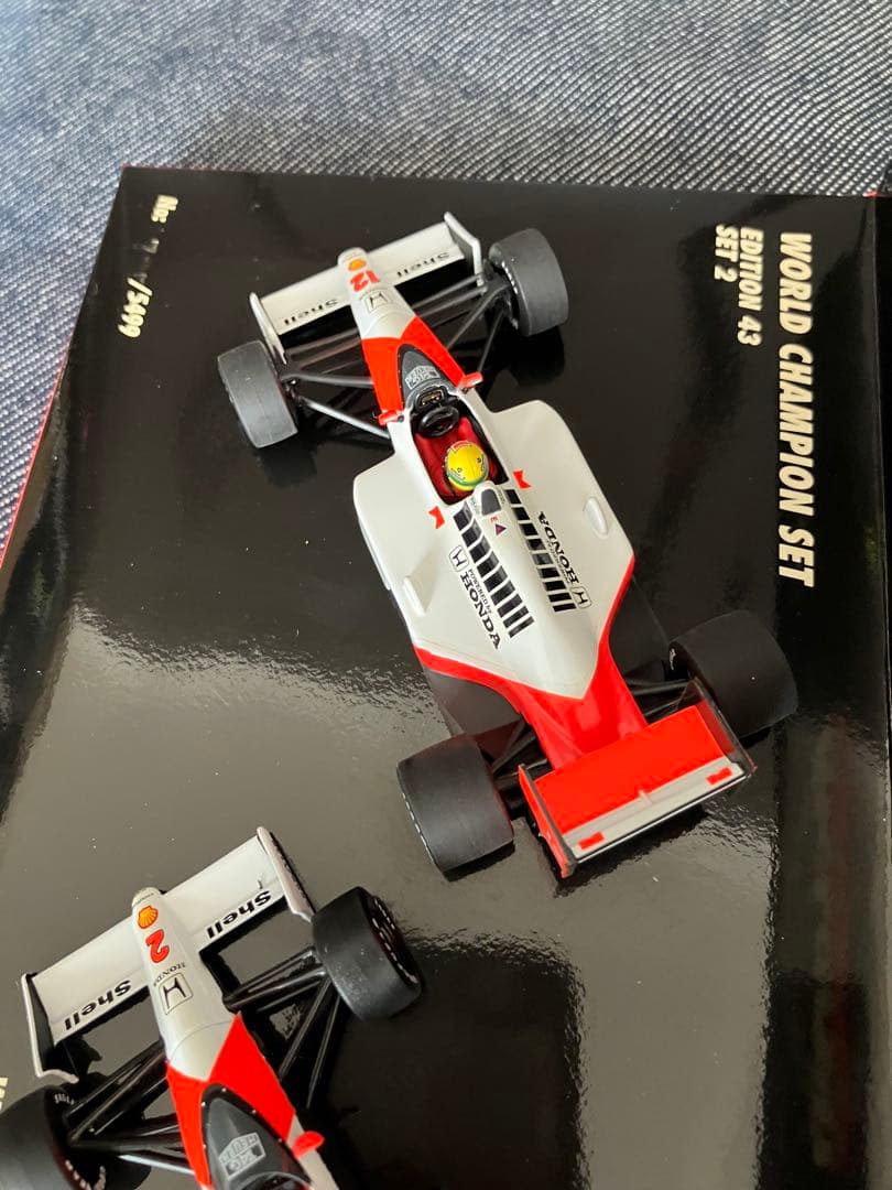 ミニチャンプスF1 1/43 McLaren MP4/4、MP/4/5