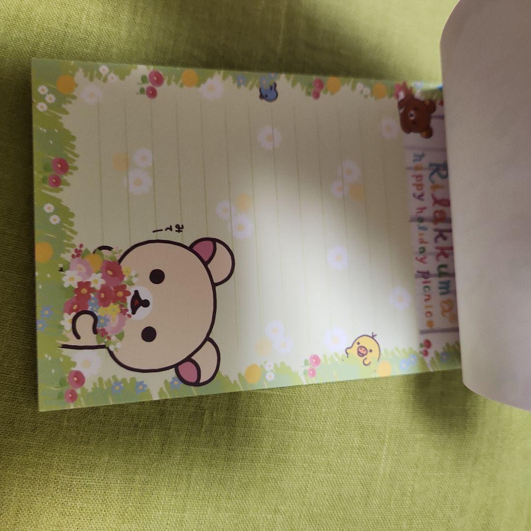 サンエックス　リラックマ　コリラックマ　キイロイトリ　メモ帳セット