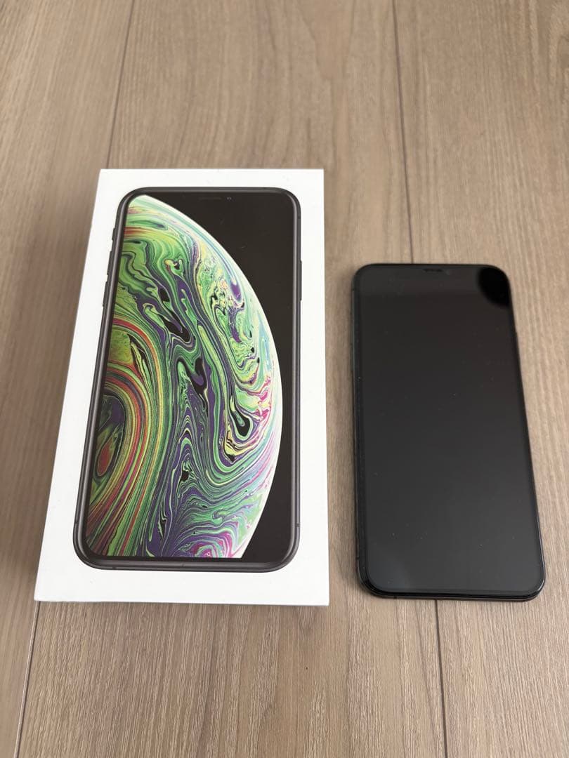 【箱付き】iPhone Xs 256GB スペースグレー ブラック
