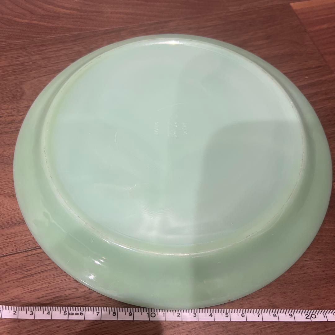 ファイヤーキング　ジェダイ初期　淡い緑色の三つ仕切りプレート