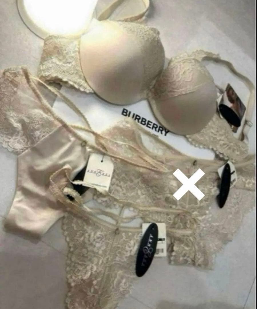 専用 モデル掲載【ANNEBRA 豪華③点白サテン×レース】