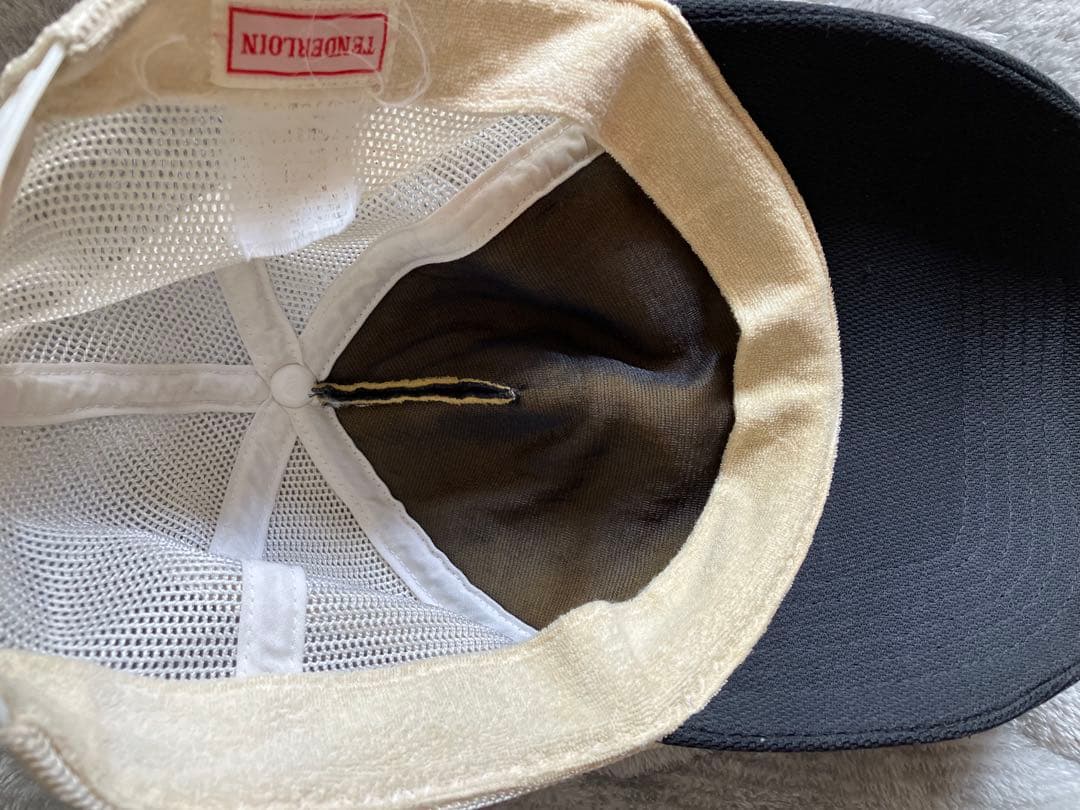 TENDERLOIN メッシュキャップ 黒/白 テンダーロイン