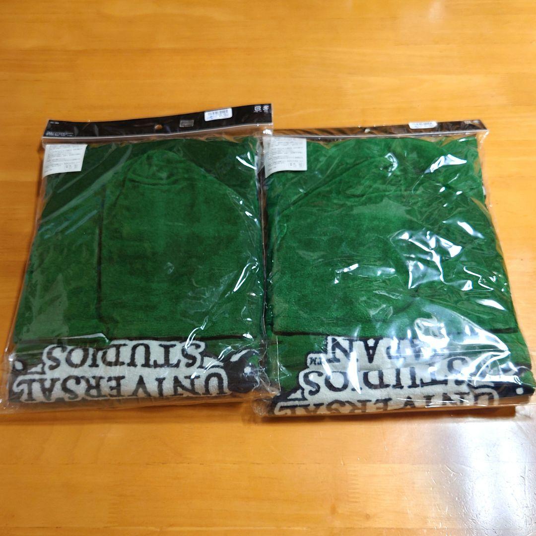 進撃の巨人 フード付きタオル 2枚セット usj ユニバ