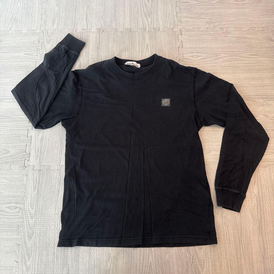 STONE  ブラック長袖シャツ