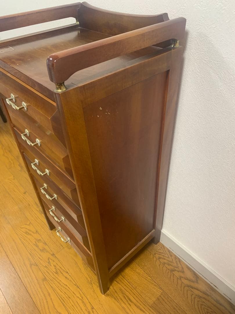 Living Mate 小泉家具 木製 6段チェスト