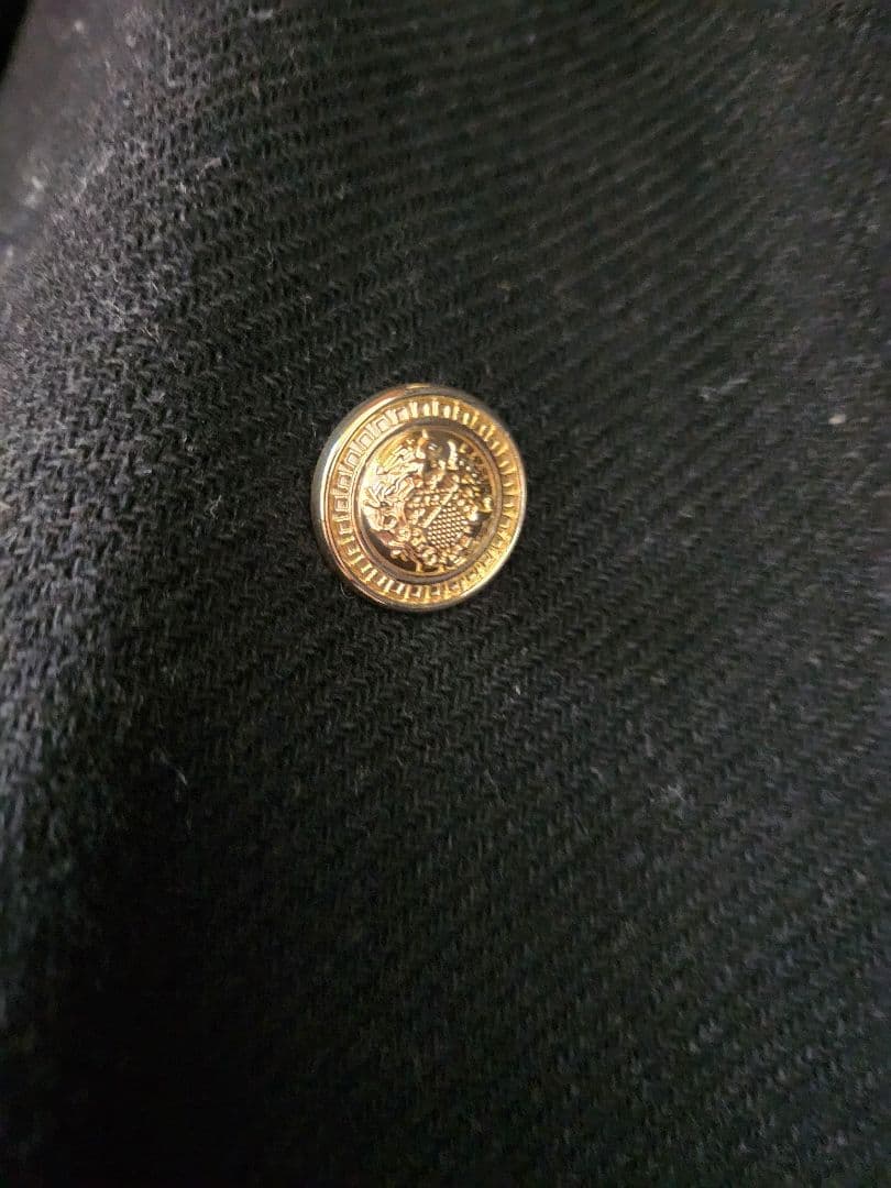 ZARA 黒 ダブルブレスト チェスターコート