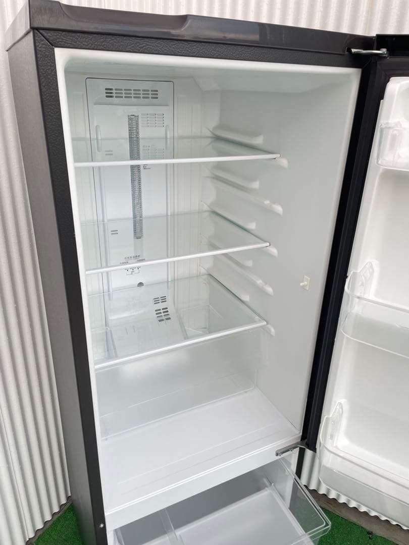 875 パナソニック 168L 大きめ2ドア冷蔵庫 マットブラウン 一人暮らし