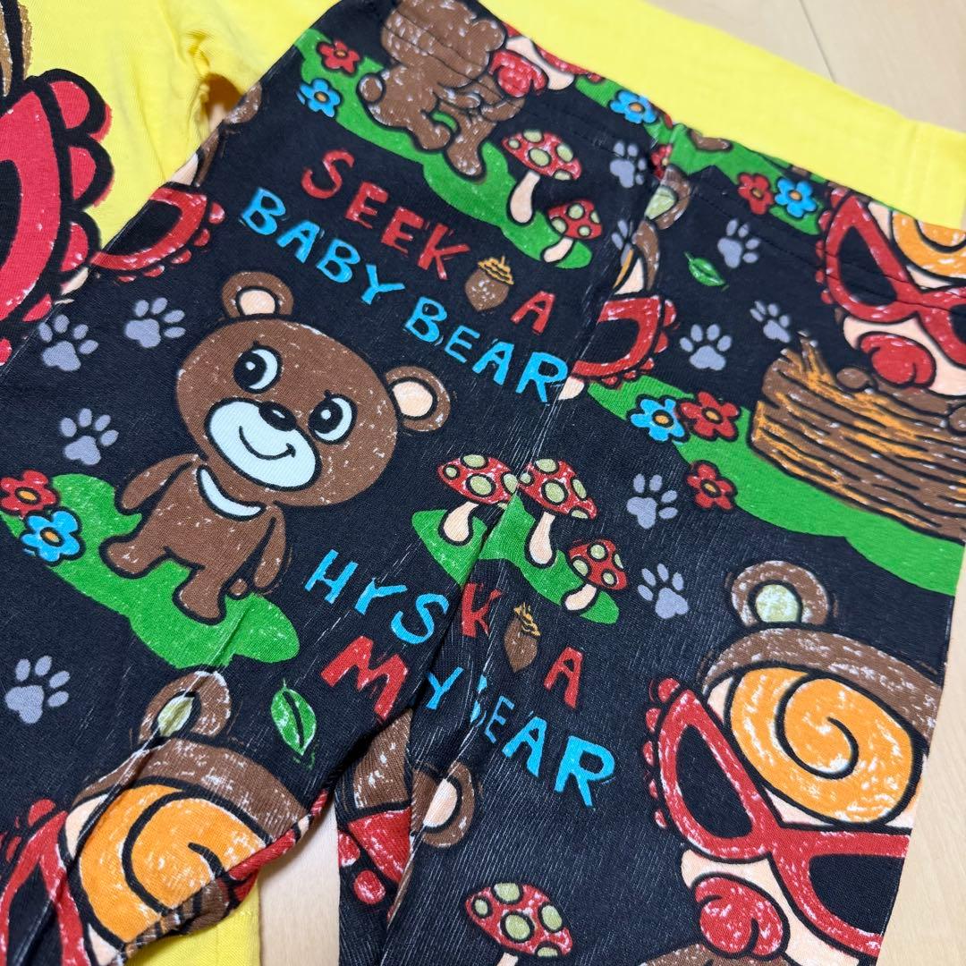 ヒステリックミニ 長袖T レギンス 90cm