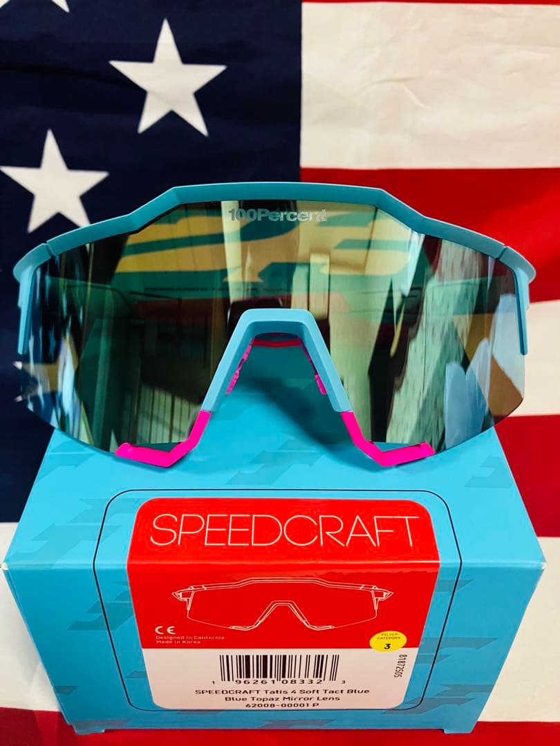 【限定】100% Speedcraft サングラス タティスJr. モデル