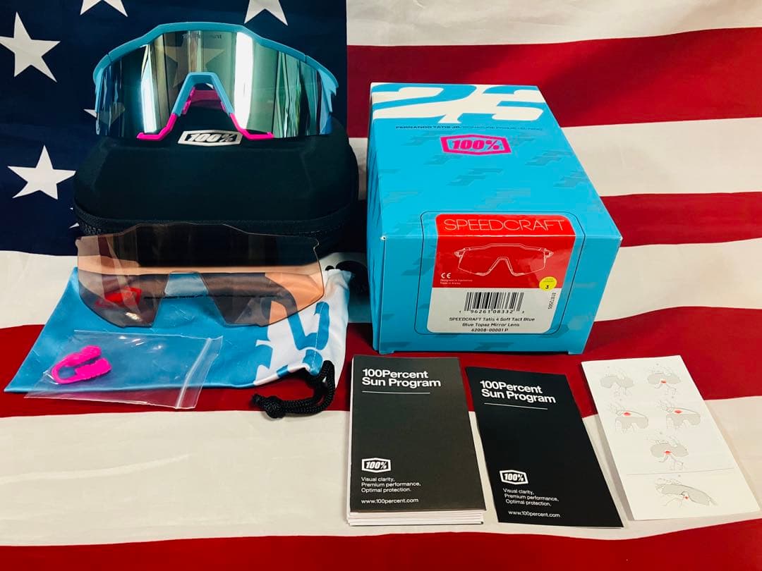 【限定】100% Speedcraft サングラス タティスJr. モデル