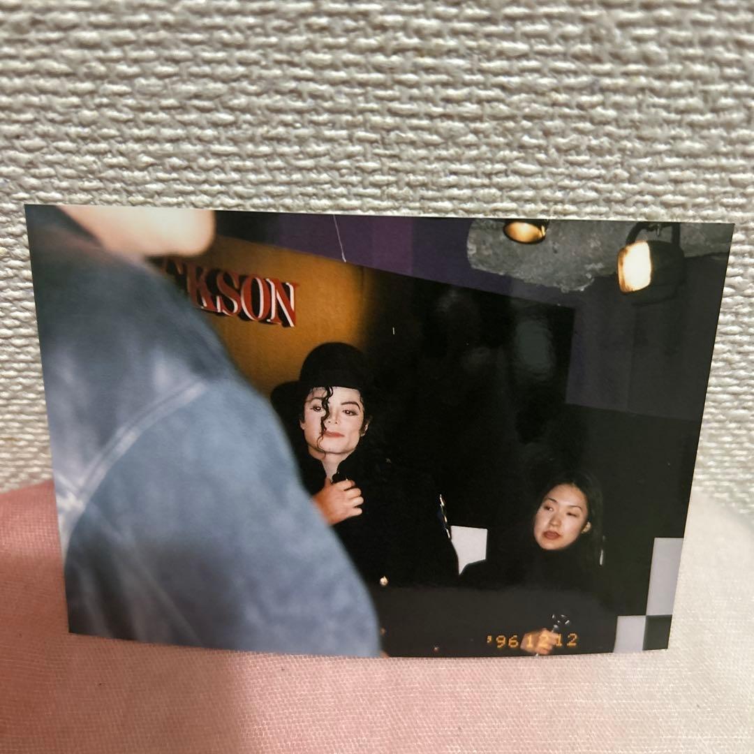 期間限定値下げ&オマケ写真付⭐️貴重なマイケルジャクソン来日イベント時の生写真３枚