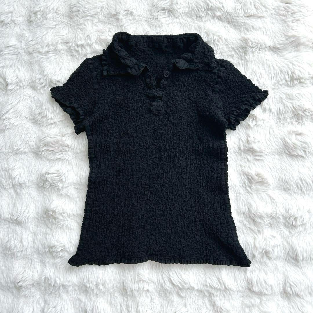 美品✨ミー イッセイミヤケ★カリフラワー ポロシャツ